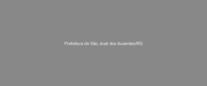 Provas Anteriores Prefeitura de São José dos Ausentes/RS